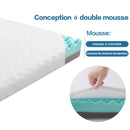 MEROUS Surmatelas Memoire Forme - 7.5cm sur Matelas 2 Personnes ,Epaisseur sur-Matelas pour Adulte Mémoire de Forme  avec Housse Amovible et Lavable