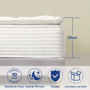 Matelas-Hybride-140x190-Mémoire-de-Forme-et-Ressorts-ensachés