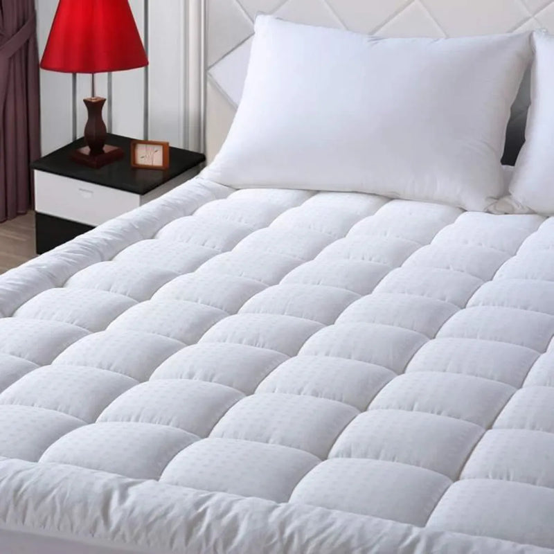 MEROUS Surmatelas - Confort Microfibre - moelleux et doux - anti - acarien - 5CM